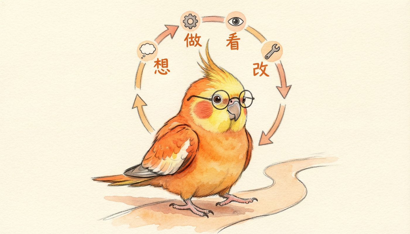 想→做→看→改的循环