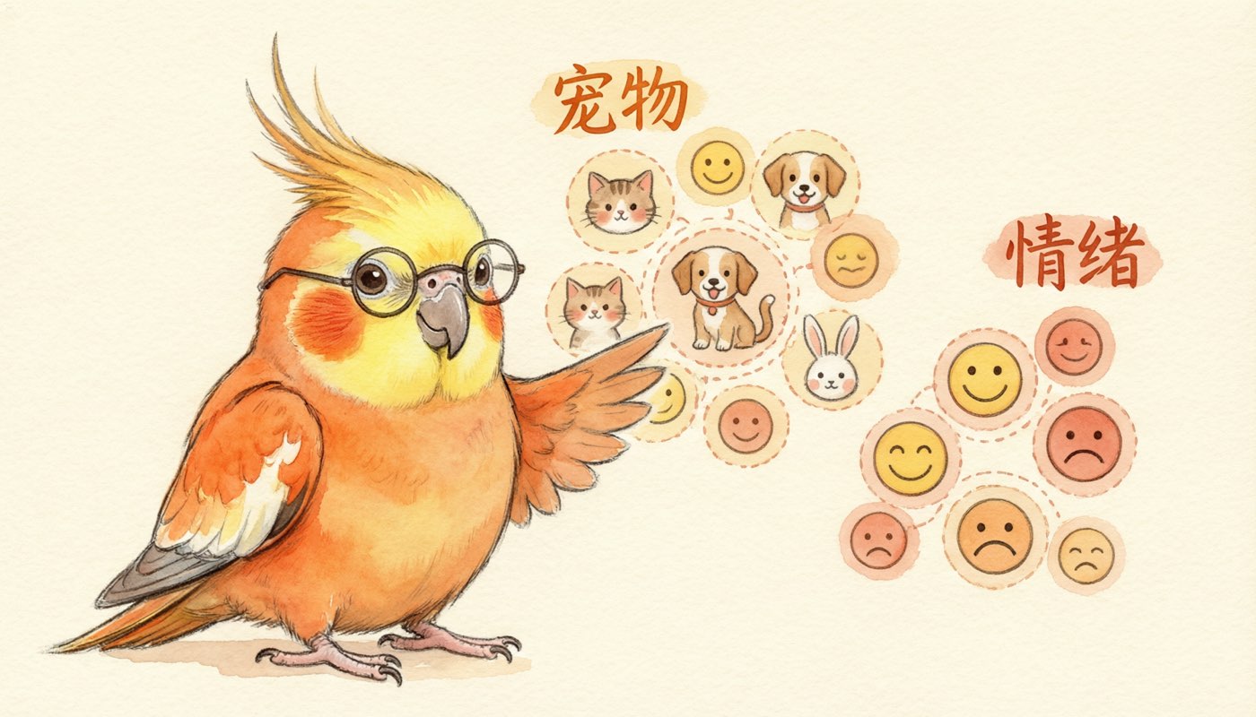 意思地图:相近的词摆在一起